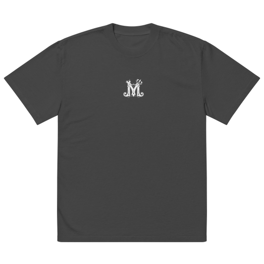 Jalen Milroe "Milticket" Oversized T-shirt Faded Black