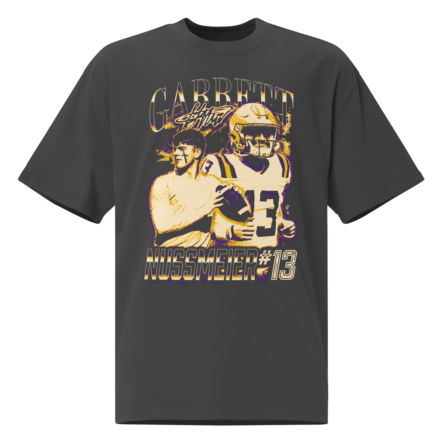 Garrett Nussmeier "Collage" Oversized T-Shirt