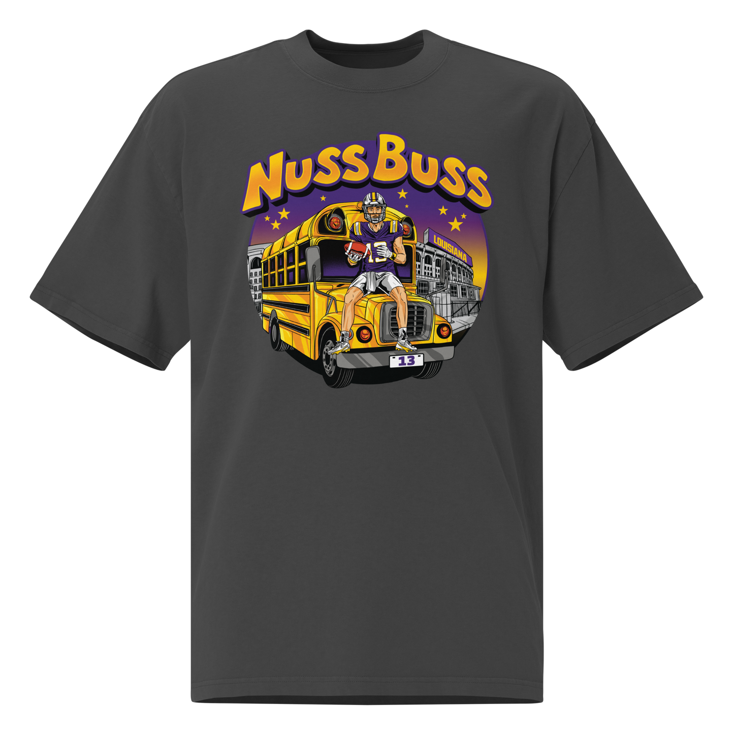 Garrett Nussmeier "Nuss Buss" Oversized T-Shirt