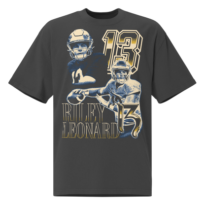 Riley Leonard “Vintage” Oversized T-shirt Faded Black