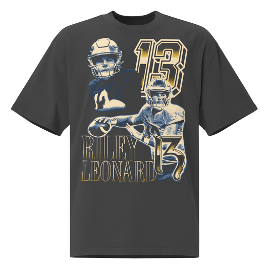 Riley Leonard “Vintage” Oversized T-shirt Faded Black