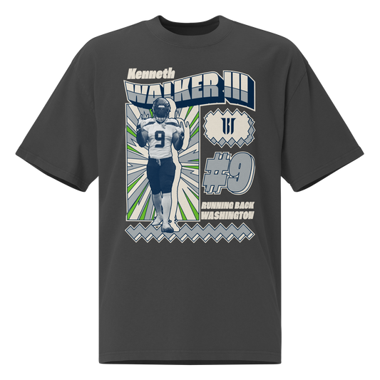 Kenneth Walker III "Retro" Oversized T-Shirt