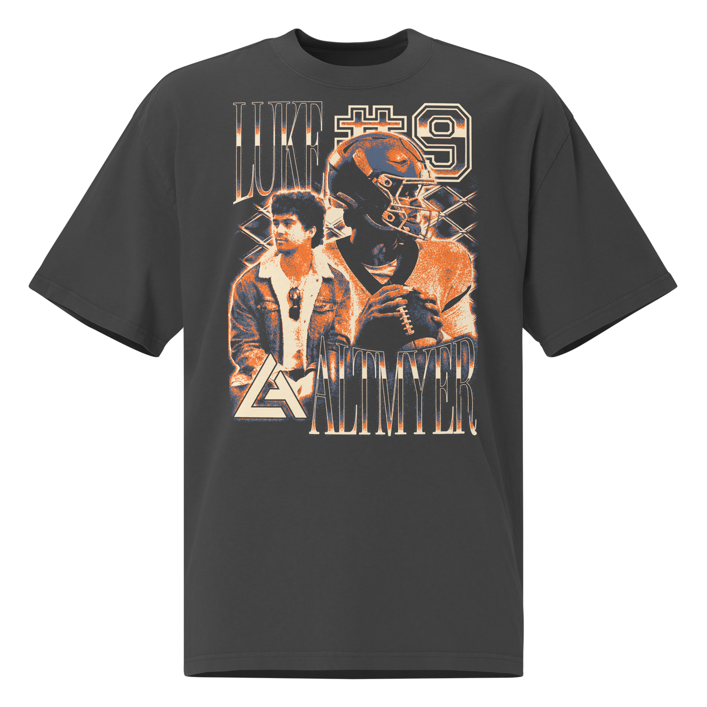 Luke Altmyer "Vintage" Oversized T-shirt Faded Black