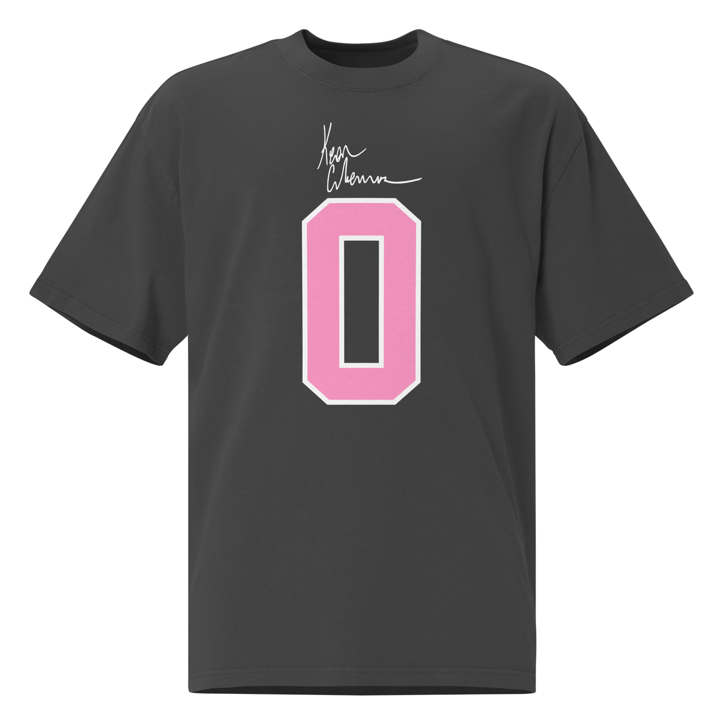 Keon Coleman "Breast Cancer Awareness Jersey" Oversized T-Shirt