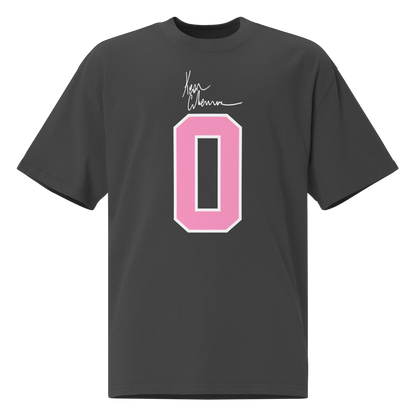 Keon Coleman "Breast Cancer Awareness Jersey" Oversized T-Shirt