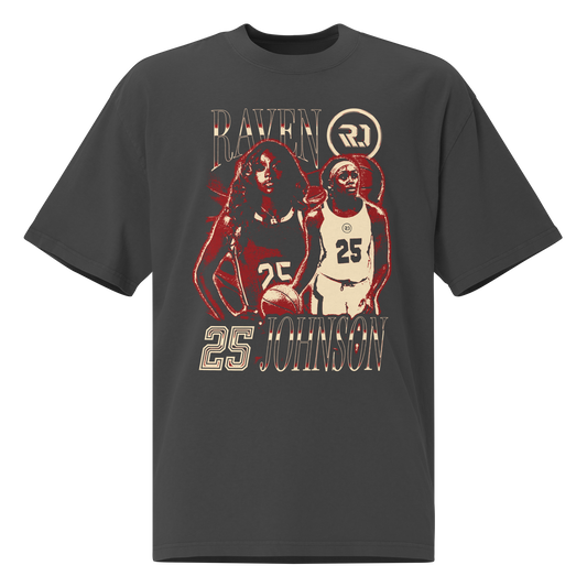 Raven Johnson "Vintage" Oversized T-Shirt