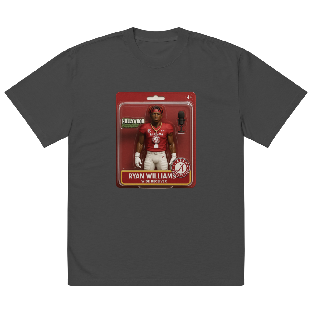 Ryan Williams "Starter Kit" Oversized Faded T-Shirt | AS Colour 5082