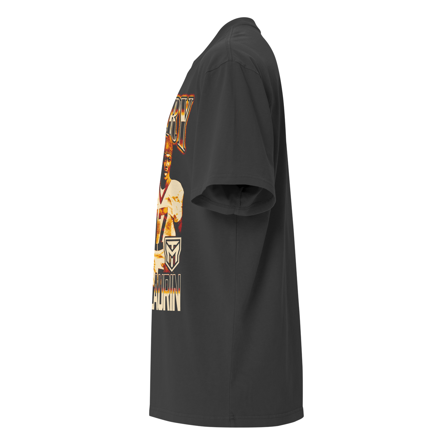 Terry McLaurin “Vintage” Oversized T-shirt Faded Black