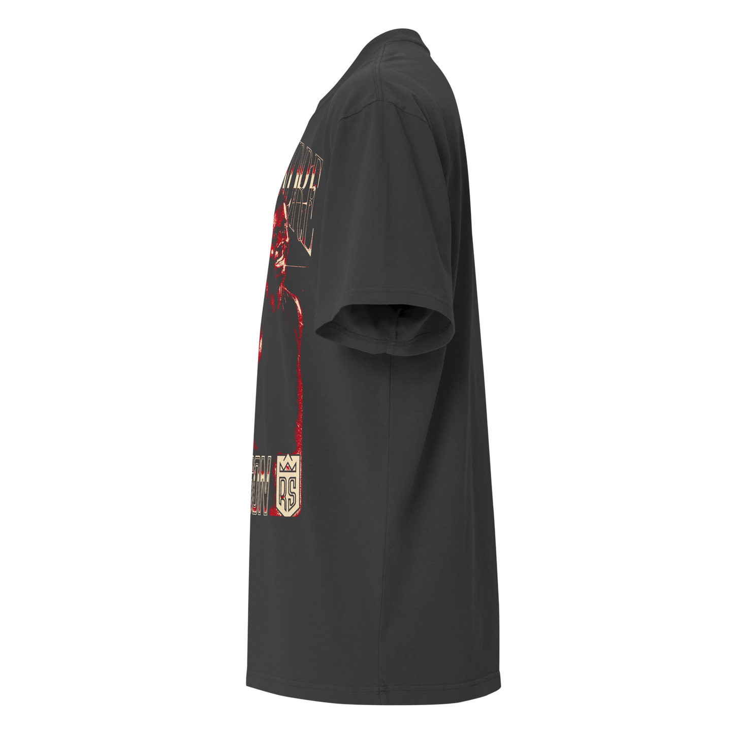 Rhamondre Stevenson “Vintage” Oversized T-shirt Faded Black