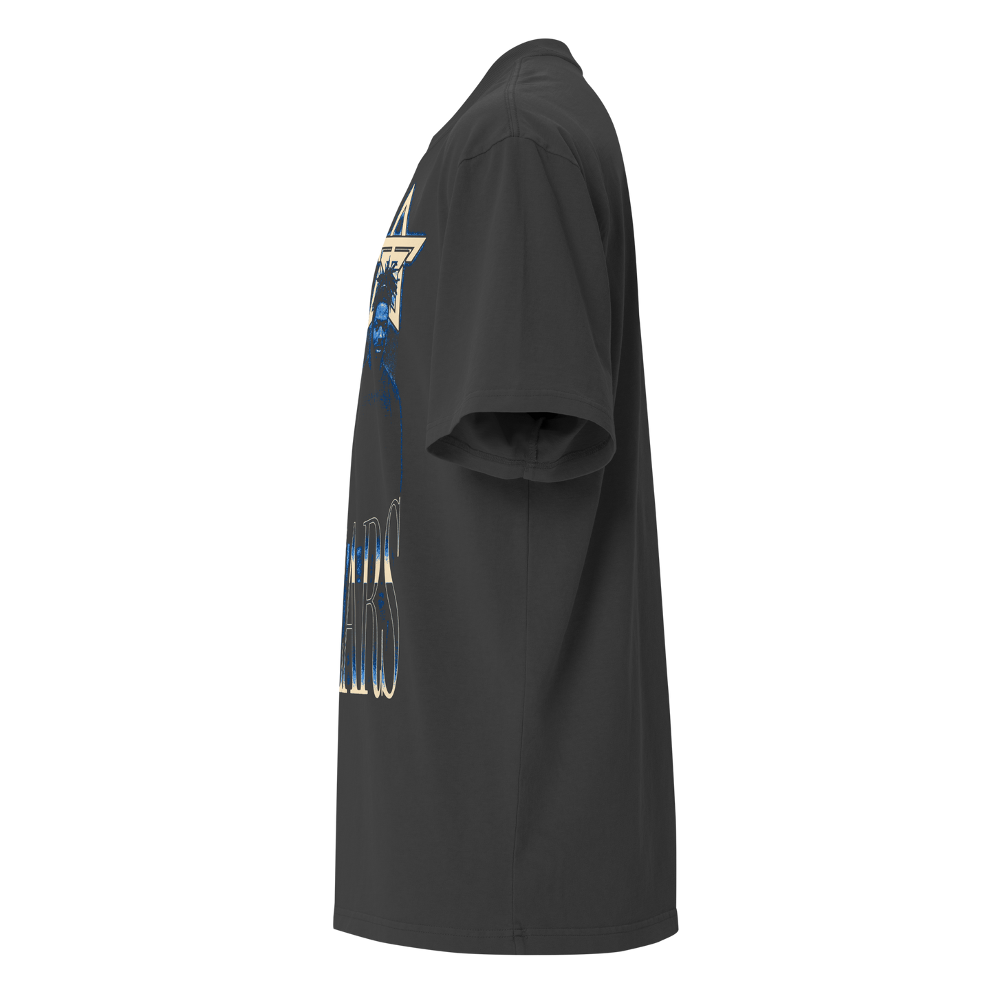 Tyjae Spears “Vintage” Oversized T-shirt Faded Black