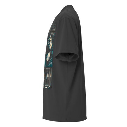Jalen Carter “Vintage” Oversized T-shirt Faded Black