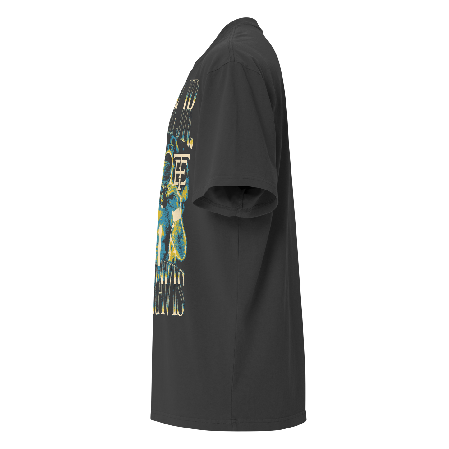 Travis Etienne Jr. “Vintage” Oversized T-shirt Faded Black