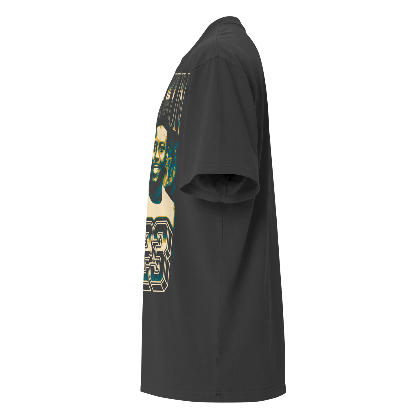 Team Ugly Gang “Vintage” Oversized T-shirt Faded Black