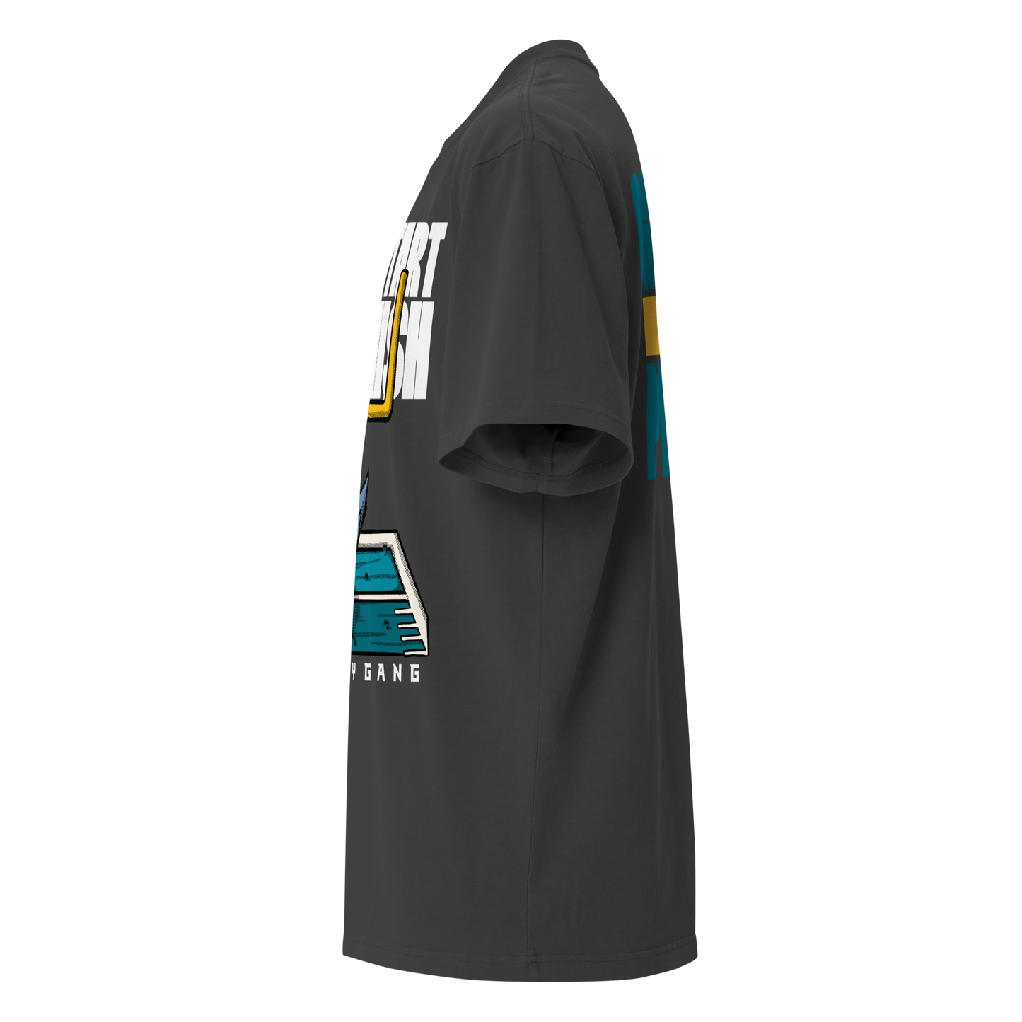 Team Ugly Gang “From Start To Finish” Oversized T-shirt Faded Black