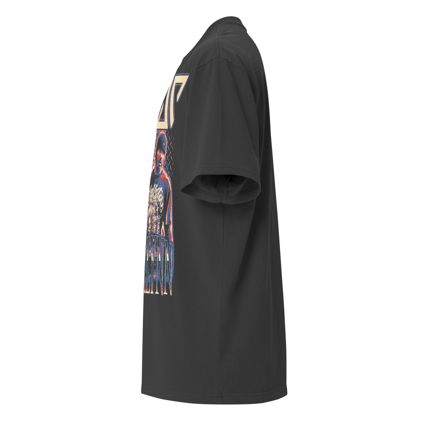 Ja'Lynn Polk “Vintage” Oversized T-shirt Faded Black