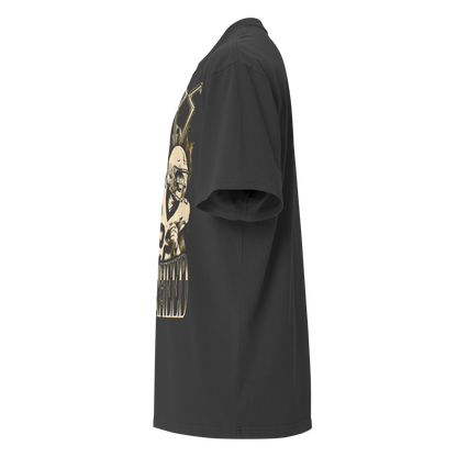 Rashid Shaheed “Vintage” Oversized T-shirt Faded Black