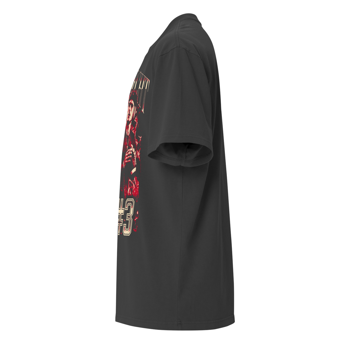 Rocco Becht "Vintage" Oversized T-shirt Faded Black