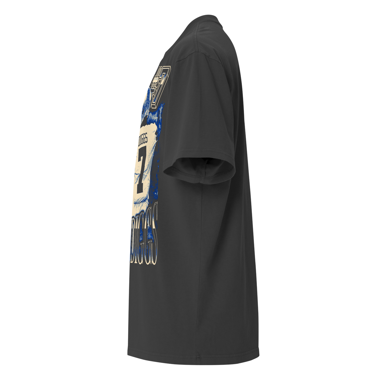 Trevon Diggs “Vintage” Oversized T-shirt Faded Black