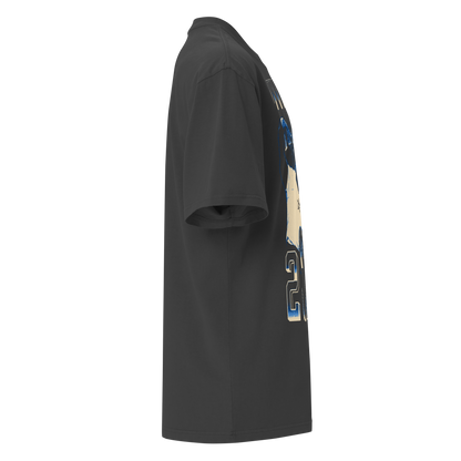 Tyjae Spears “Vintage” Oversized T-shirt Faded Black