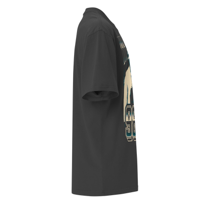 Jalen Carter “Vintage” Oversized T-shirt Faded Black