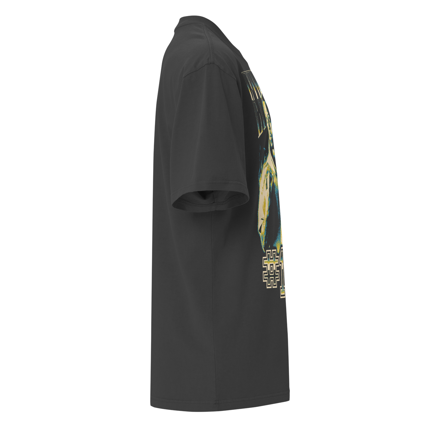 Travis Etienne Jr. “Vintage” Oversized T-shirt Faded Black