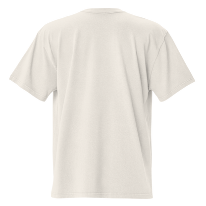 Maxx Crosby "Stop Playin" Oversized T-shirt Faded White
