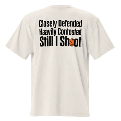 Team Ugly Gang “Heavily Contested” Oversized T-shirt Faded White