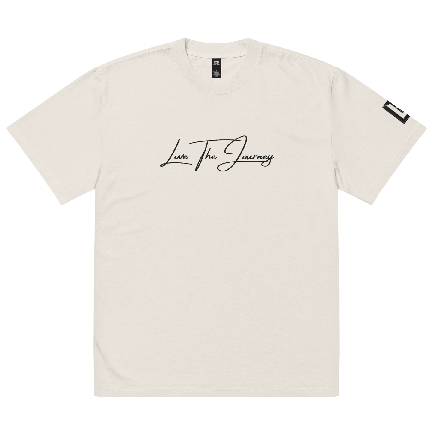 Lenny Torres "Love The Journey" Oversized T-Shirt Black