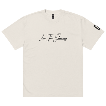 Lenny Torres "Love The Journey" Oversized T-Shirt Black
