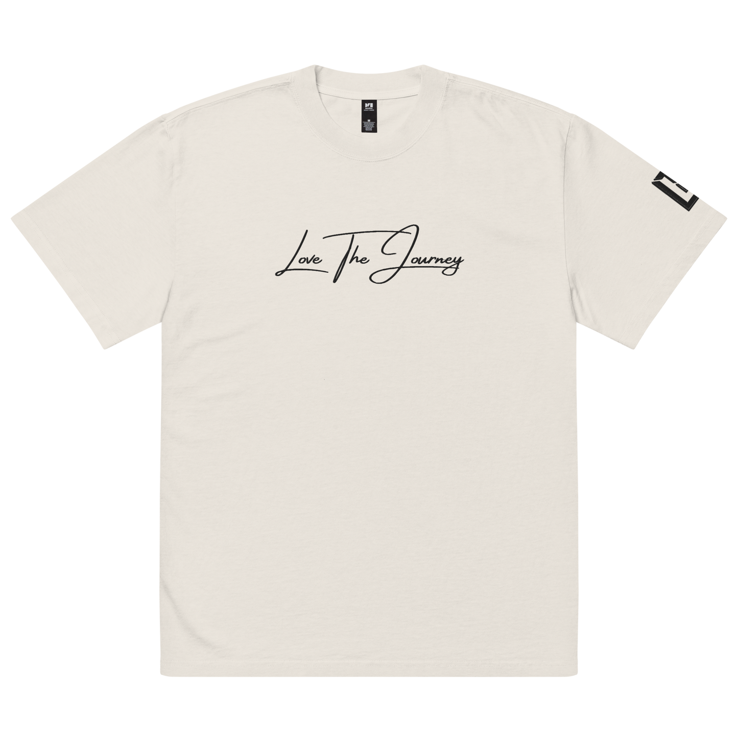 Lenny Torres "Love The Journey" Embroidered Oversized T-Shirt