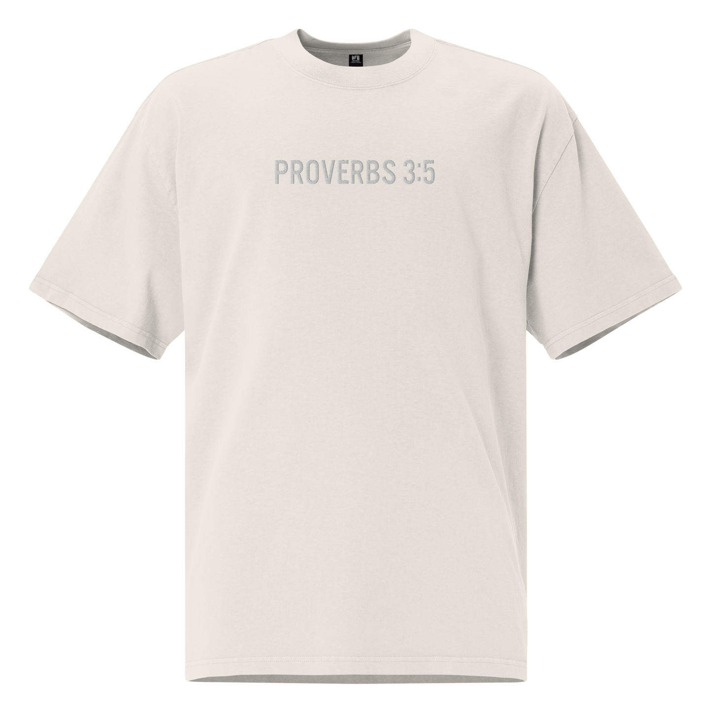 Jonah Savaiinaea "Proverbs 3:5" Oversized Shirt