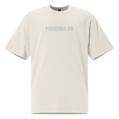 Jonah Savaiinaea "Proverbs 3:5" Oversized Shirt