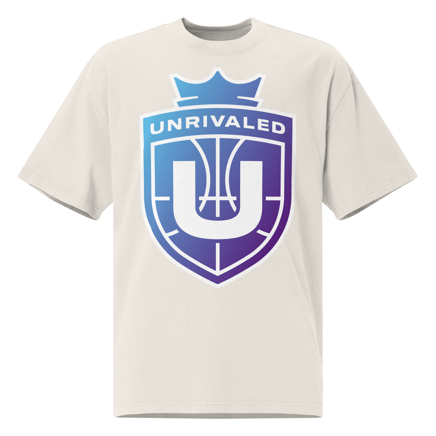 Unrivaled "Logo" Large Print Oversized T-shirt