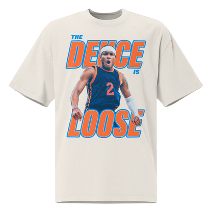 Miles McBride "Deuce" Oversized Faded Shirt