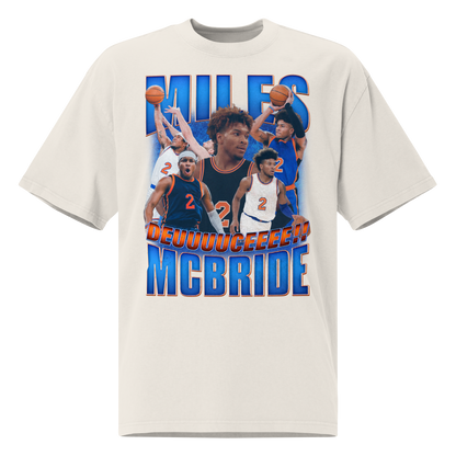 Miles McBride "Collage" Oversized Faded Shirt