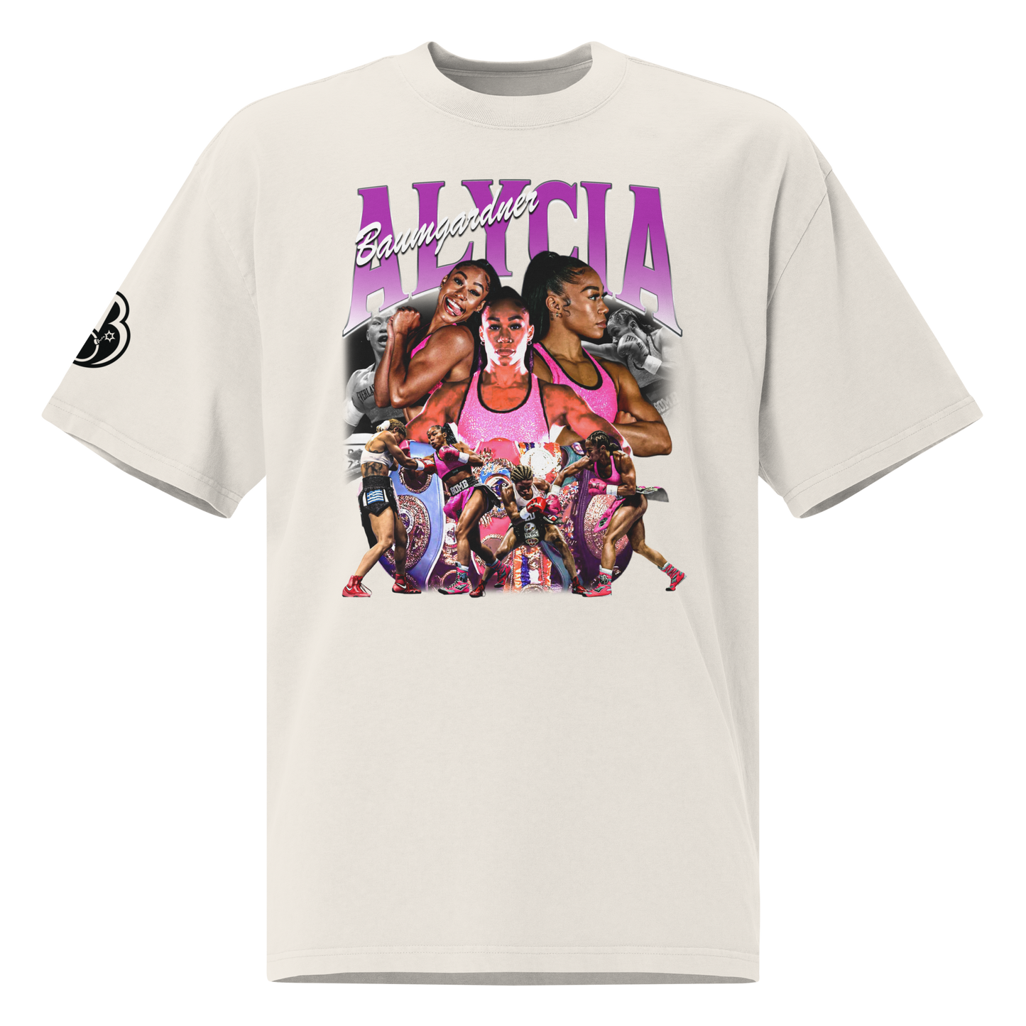 Alycia Baumgardner "Collage" Oversized T-Shirt