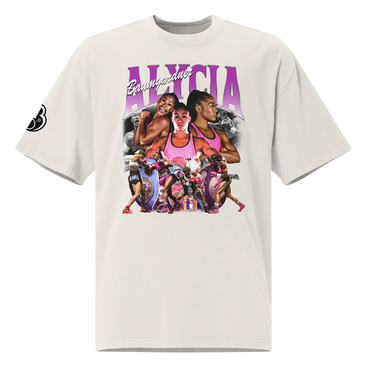Alycia Baumgardner "Collage" Oversized T-Shirt