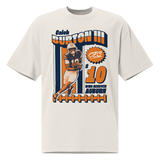 Caleb Burton III "Retro" Oversized T-Shirt