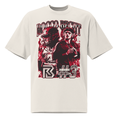 Rocco Becht "Vintage" Oversized T-shirt Faded White