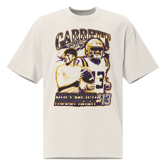 Garrett Nussmeier "Collage" Oversized T-Shirt