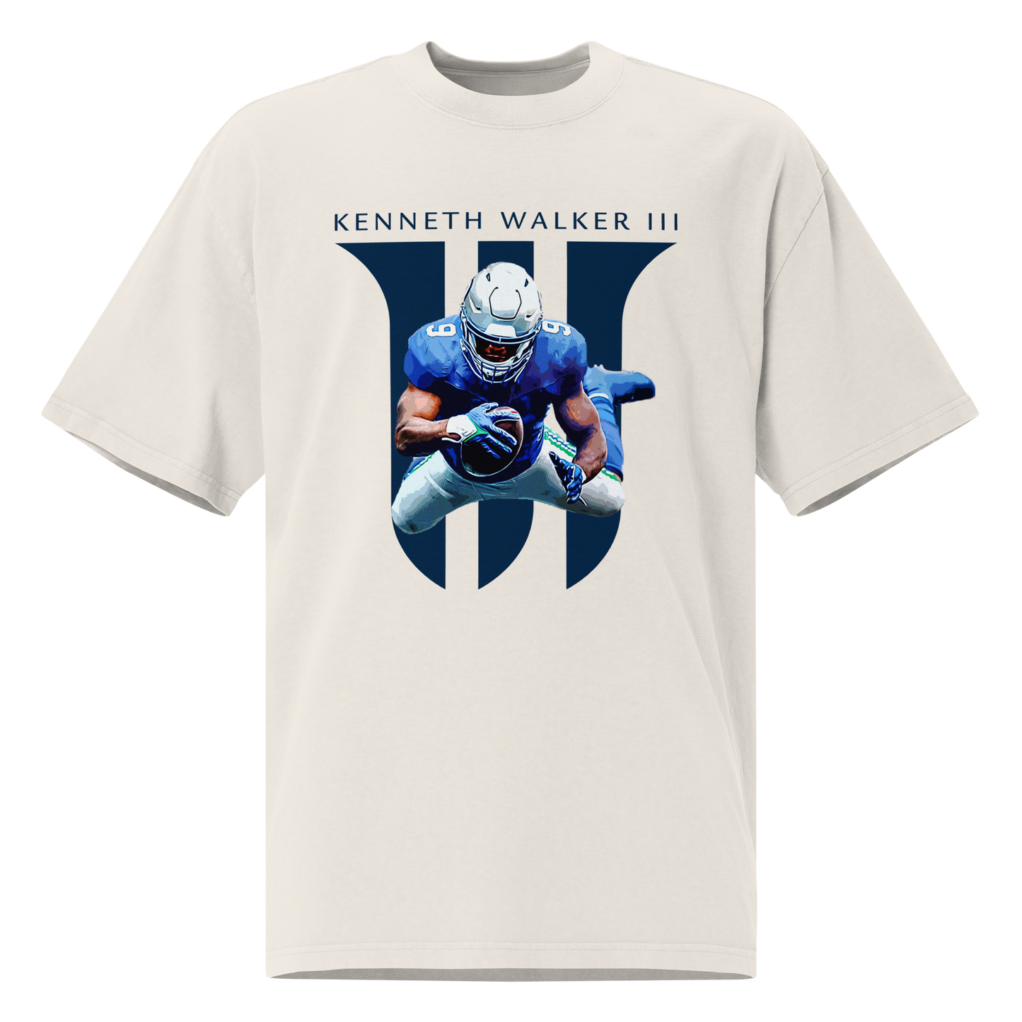 Kenneth Walker III "Jump" Oversized T-Shirt
