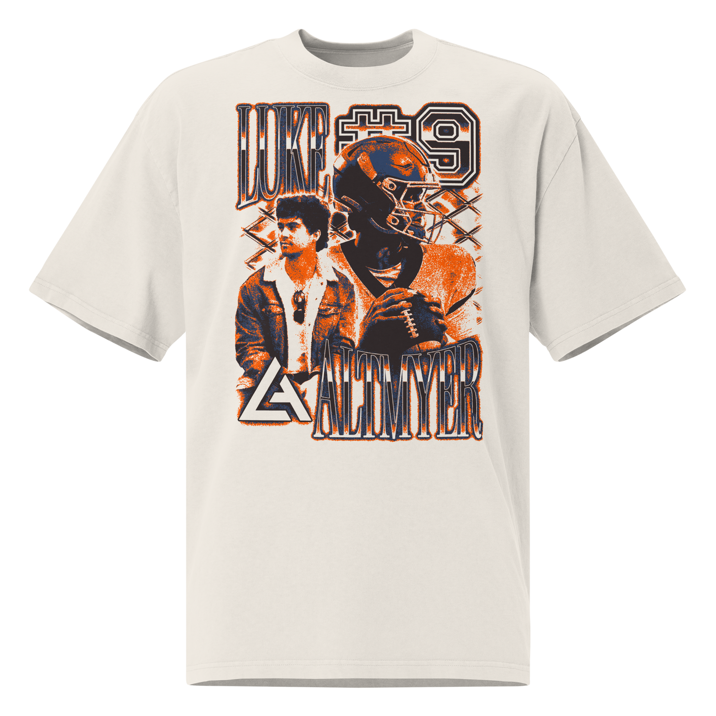 Luke Altmyer "Vintage" Oversized T-shirt Faded White