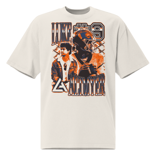 Luke Altmyer "Vintage" Oversized T-shirt Faded White