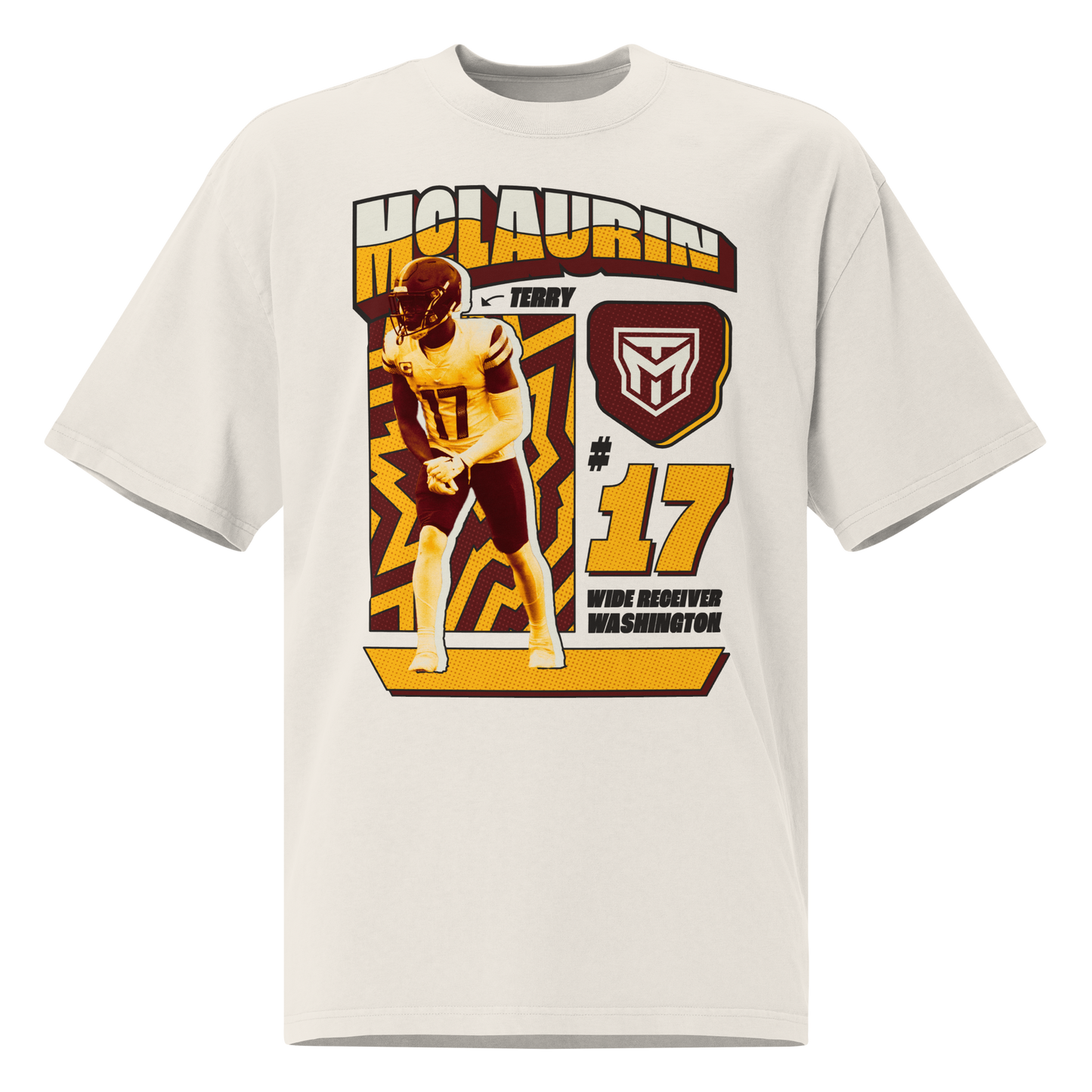 Terry McLaurin "Retro" Oversized T-Shirt