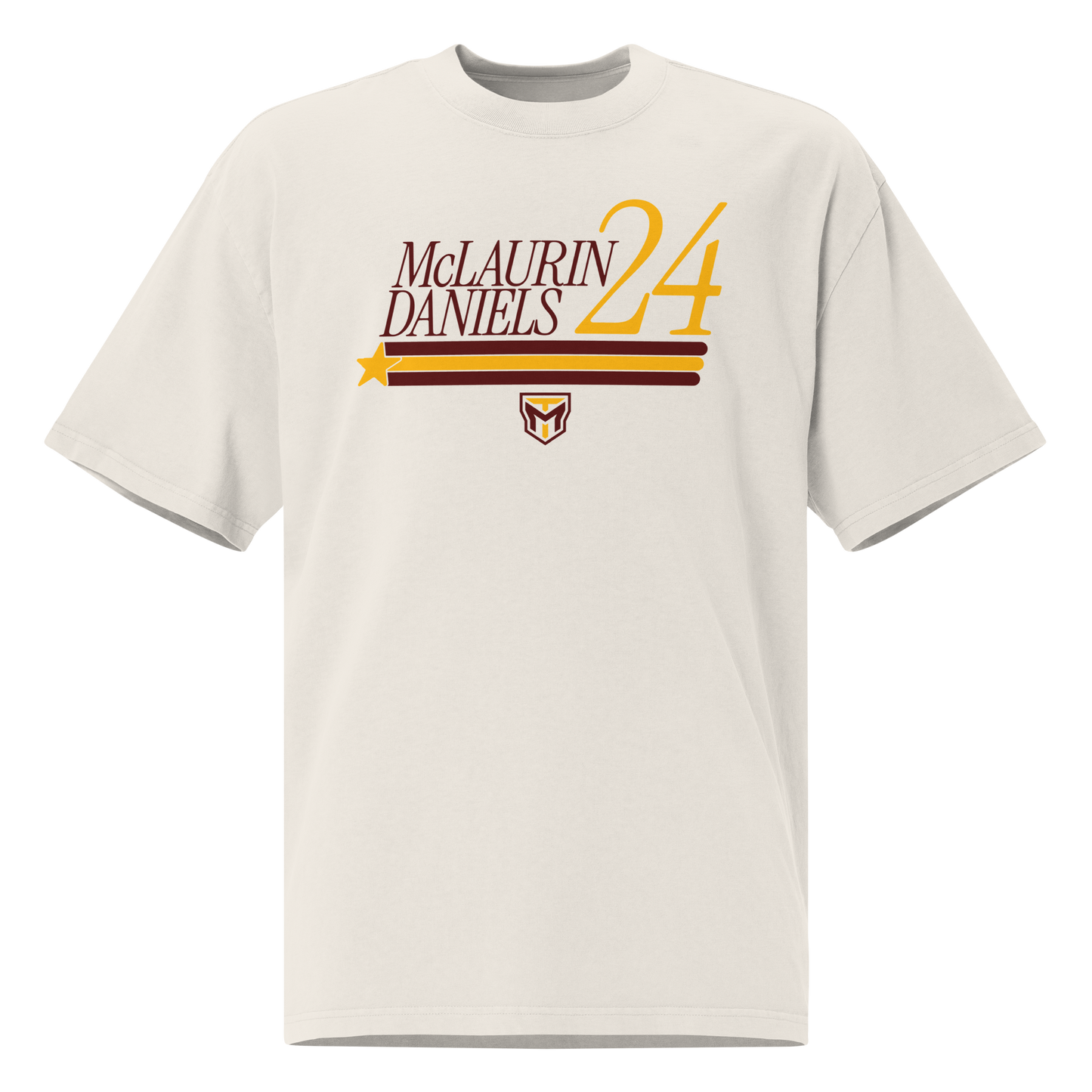 Terry McLaurin "McLaurin Daniels 24" Oversized T-Shirt