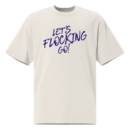 Patrick Ricard "Lets Flocking Go" Oversized T-Shirt