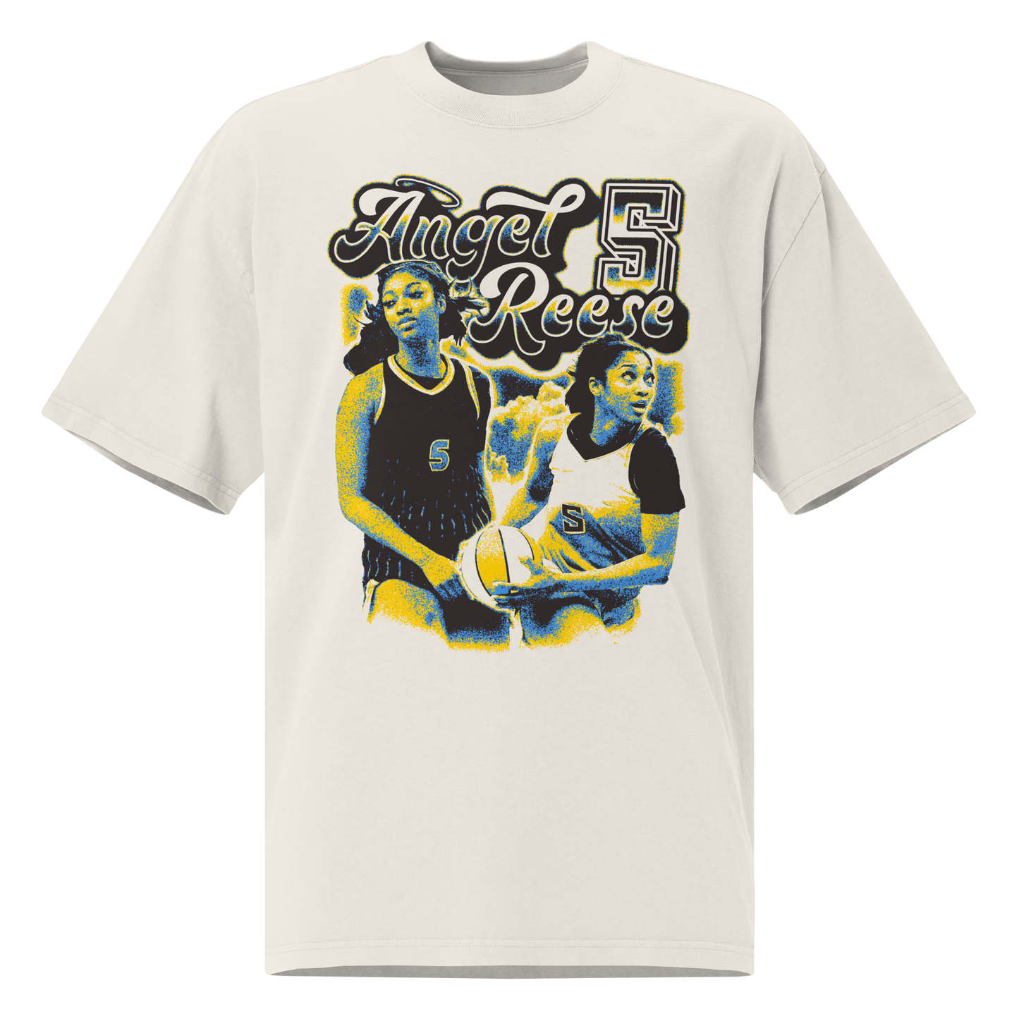 Angel Reese "Vintage" Oversized T-Shirt