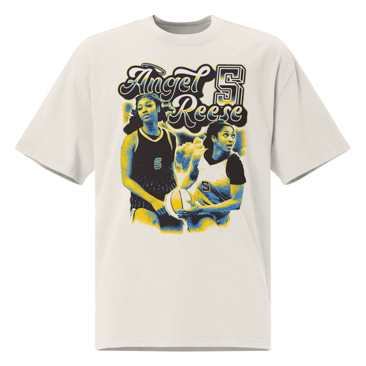 Angel Reese "Vintage" Oversized T-Shirt