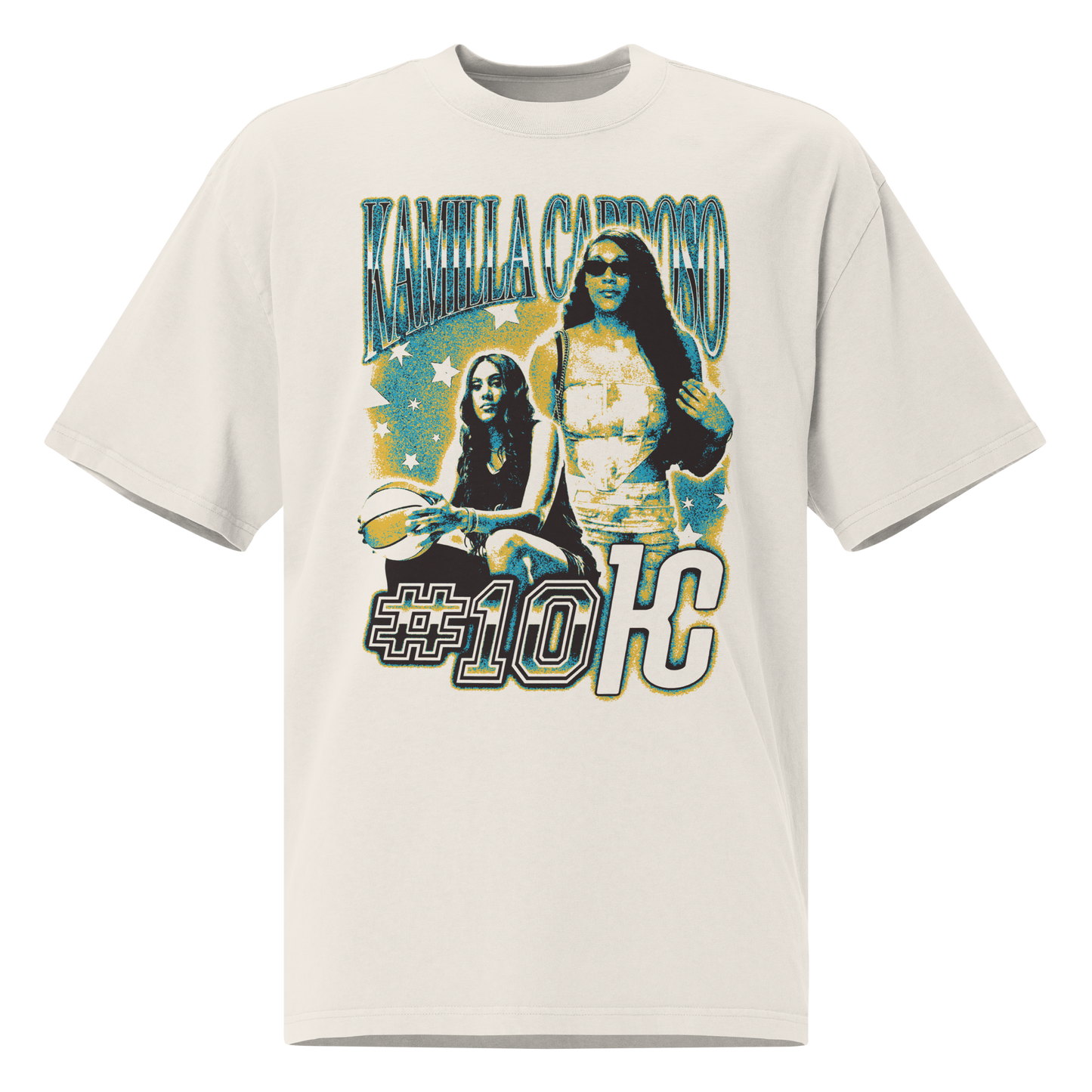 Kamilla Cardoso "Vintage" Oversized T-Shirt