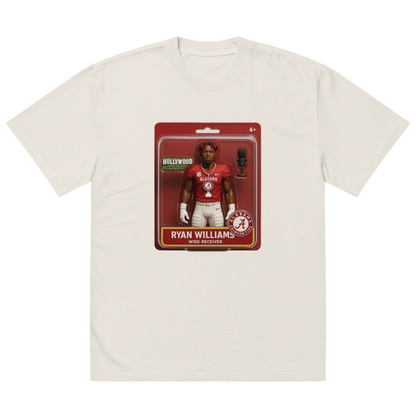 Ryan Williams "Starter Kit" Oversized Faded T-Shirt | AS Colour 5082